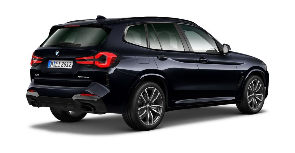 BMW X3 2023 г. Чёрный, пробег 59443 км