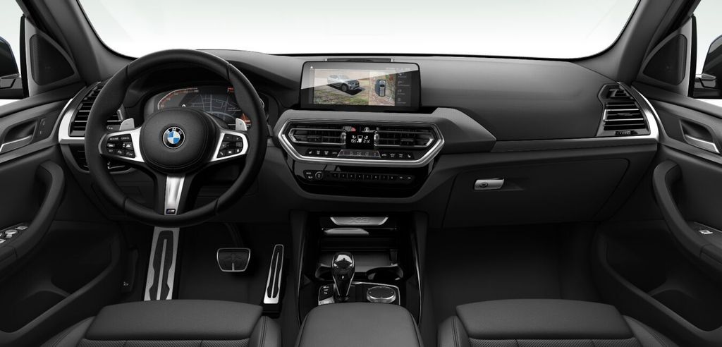 BMW X3 2023 г. Чёрный, пробег 59443 км