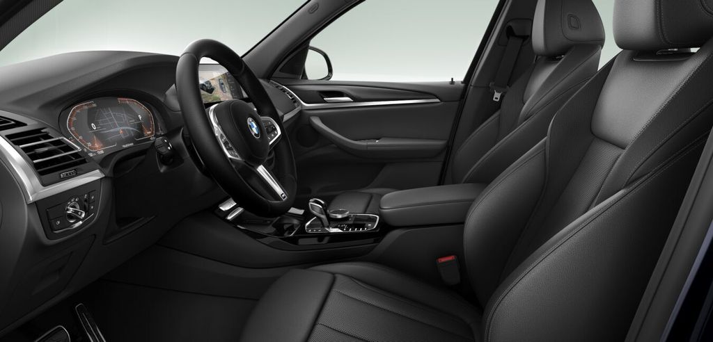 BMW X3 2023 г. Чёрный, пробег 59443 км