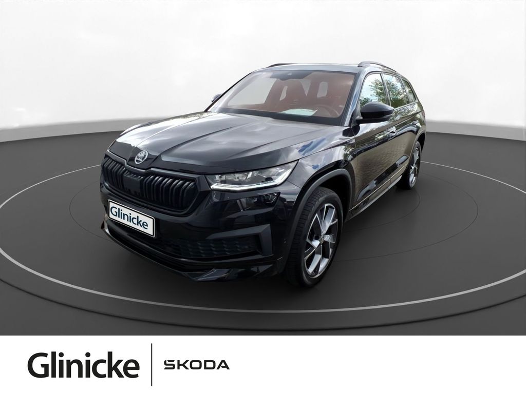 Skoda Kodiaq 2022 г. Чёрный, пробег 46890 км