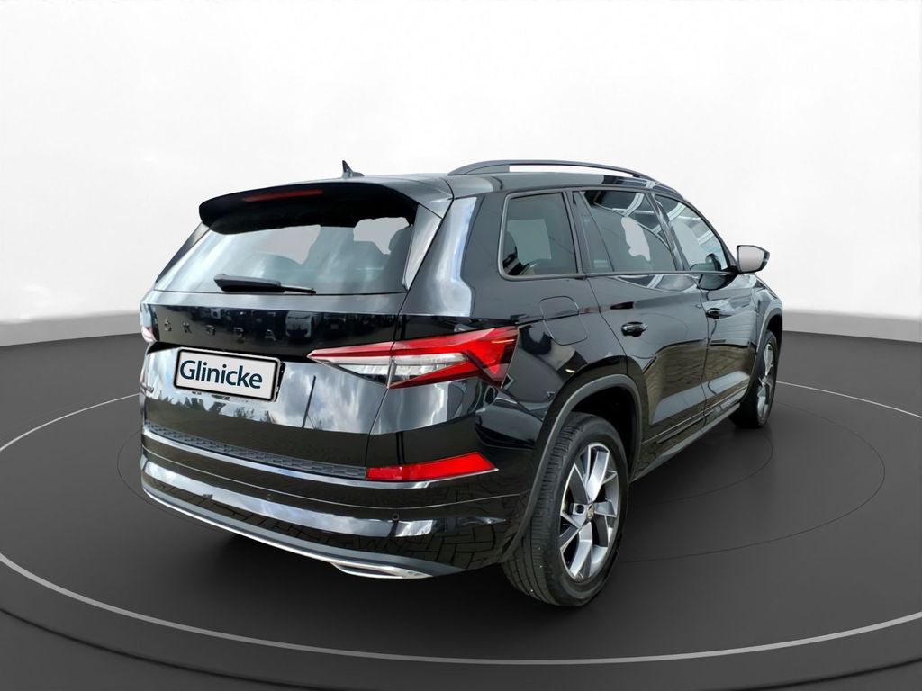 Skoda Kodiaq 2022 г. Чёрный, пробег 46890 км