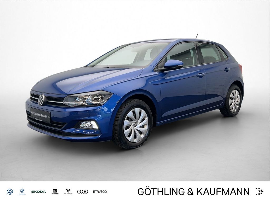 Volkswagen Polo 2021 г. Синий, пробег 26600 км