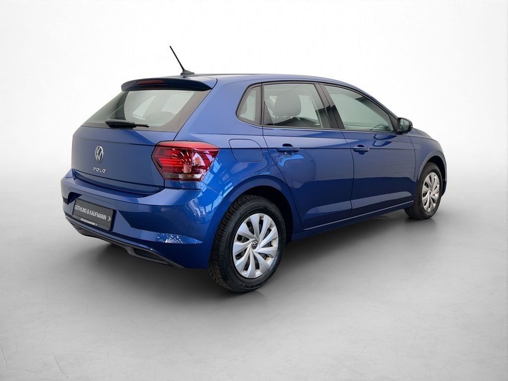 Volkswagen Polo 2021 г. Синий, пробег 26600 км