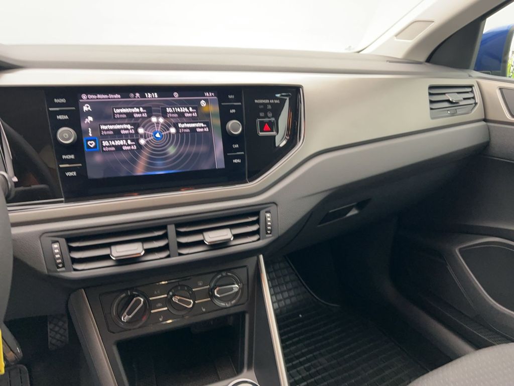 Volkswagen Polo 2021 г. Синий, пробег 26600 км