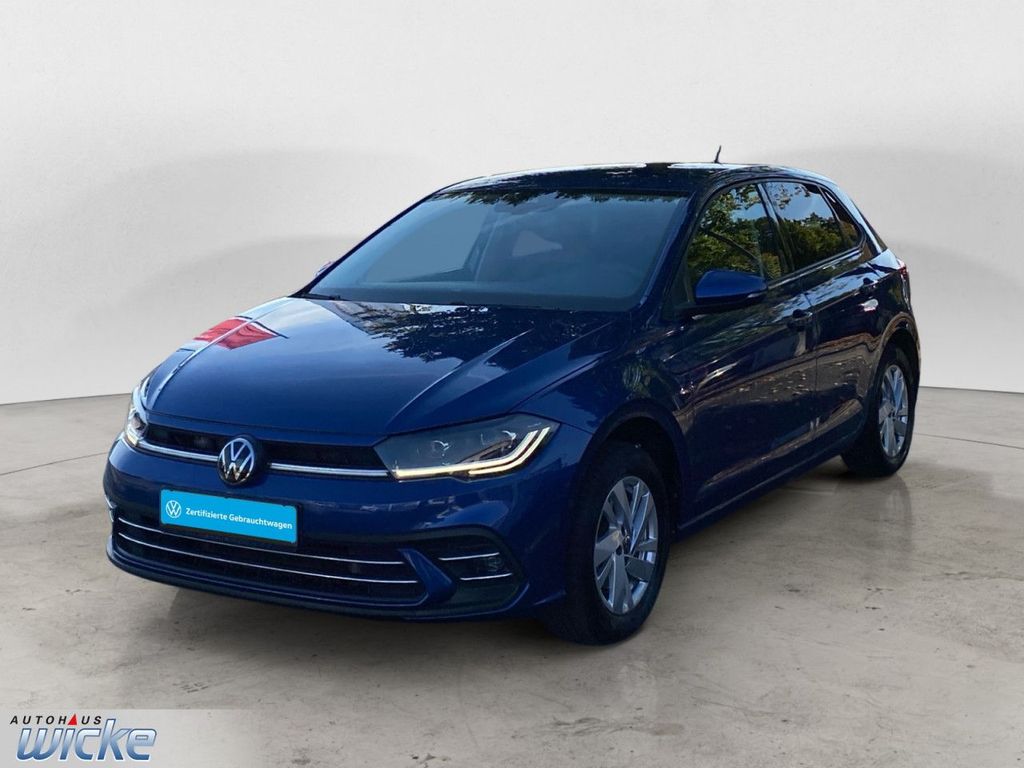 Volkswagen Polo 2022 г. Синий, пробег 26660 км