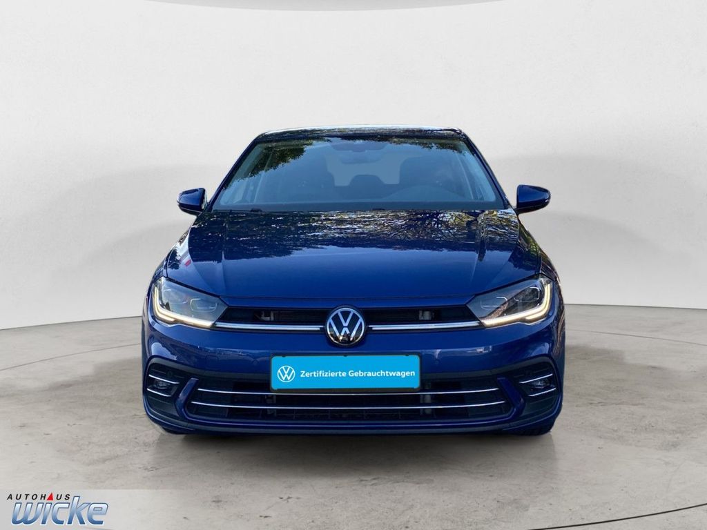 Volkswagen Polo 2022 г. Синий, пробег 26660 км