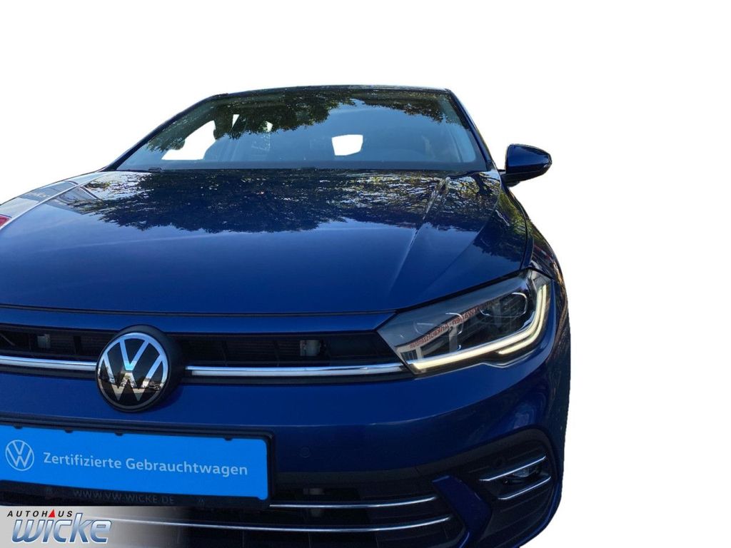 Volkswagen Polo 2022 г. Синий, пробег 26660 км