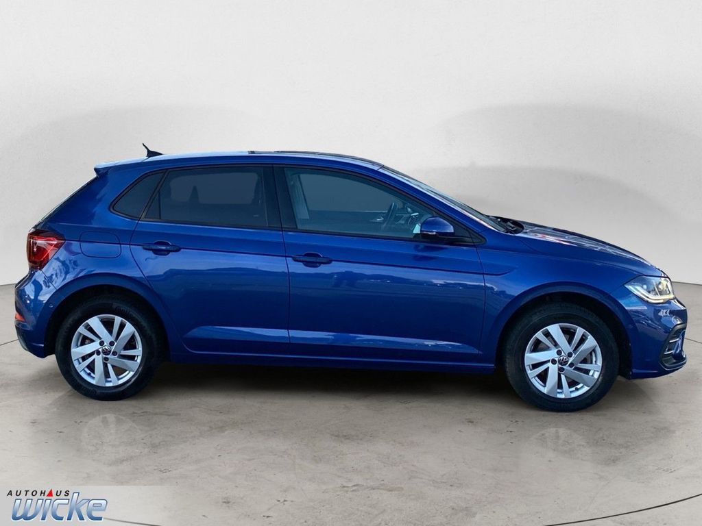 Volkswagen Polo 2022 г. Синий, пробег 26660 км