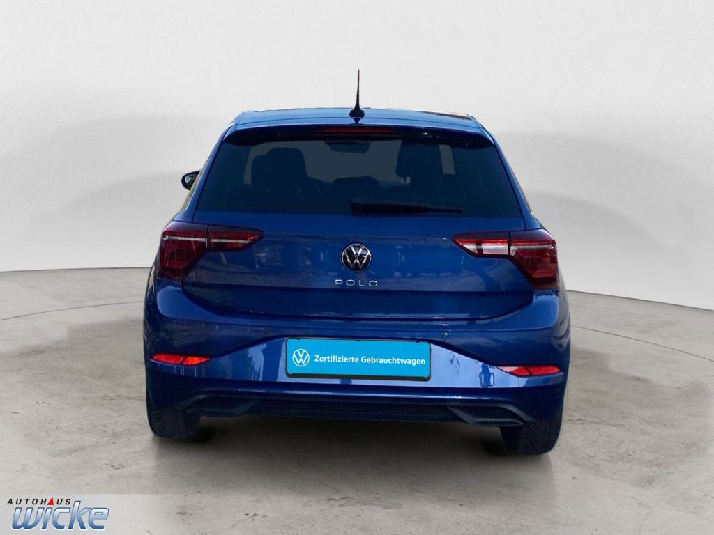 Volkswagen Polo 2022 г. Синий, пробег 26660 км