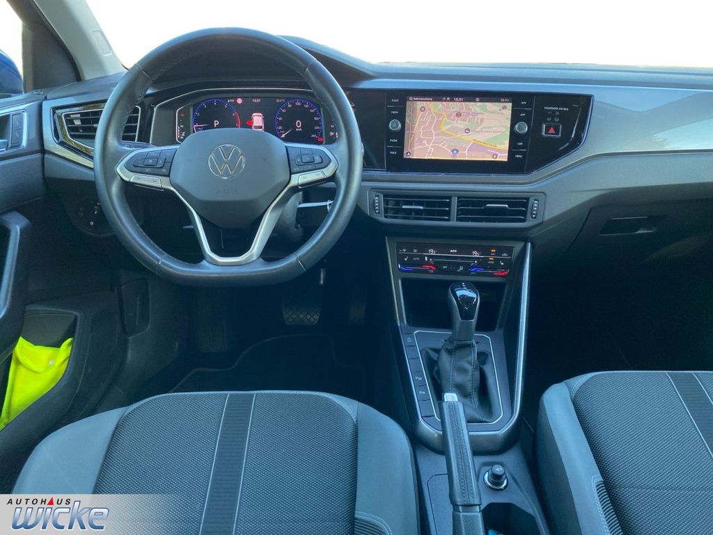 Volkswagen Polo 2022 г. Синий, пробег 26660 км