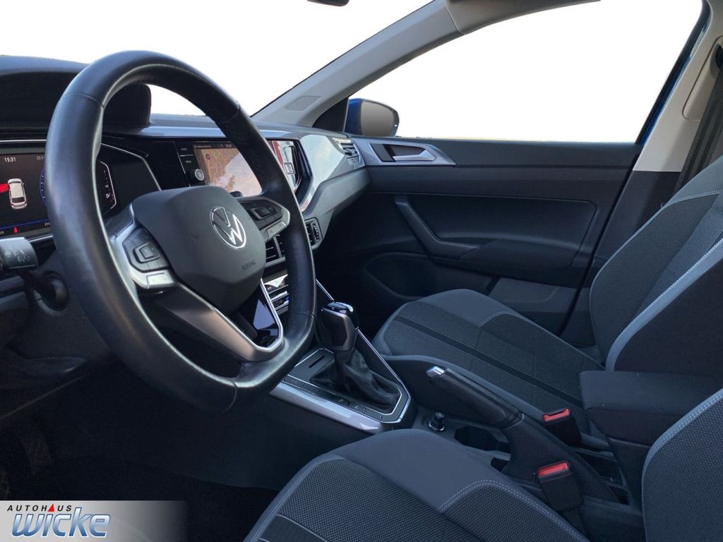 Volkswagen Polo 2022 г. Синий, пробег 26660 км