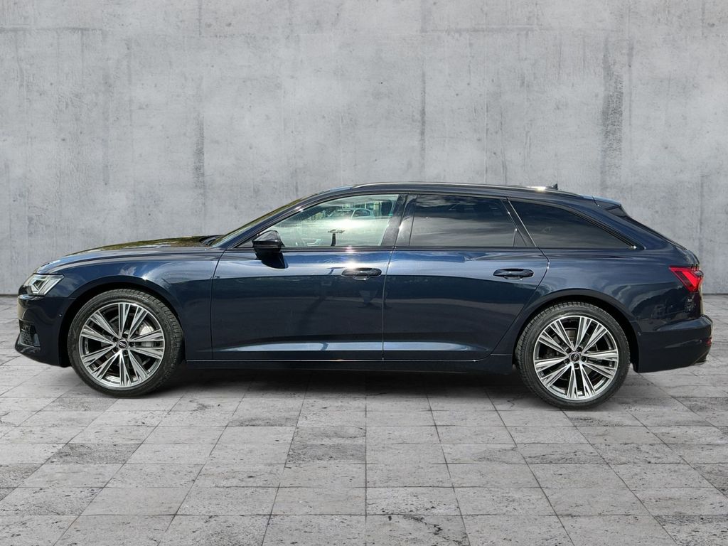 Audi A6 2023 г. Синий, пробег 41232 км