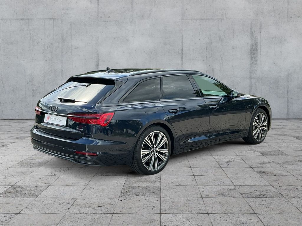 Audi A6 2023 г. Синий, пробег 41232 км