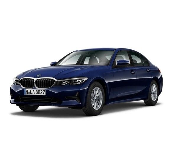 BMW 320 2022 г. Синий, пробег 21411 км