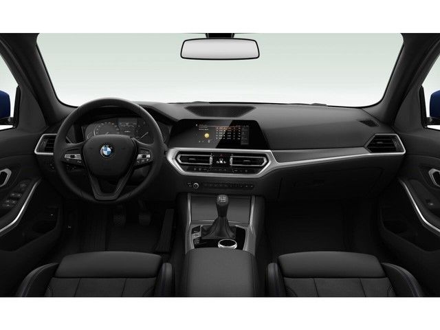 BMW 320 2022 г. Синий, пробег 21411 км
