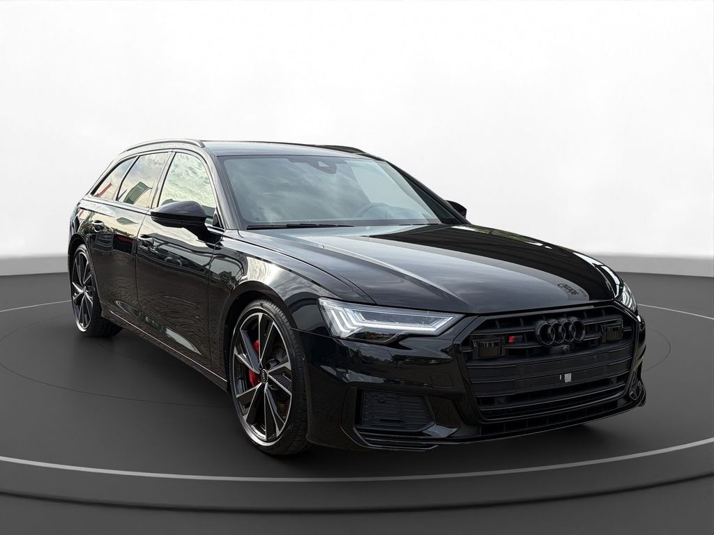 Audi S6 2022 г. Чёрный, пробег 54900 км