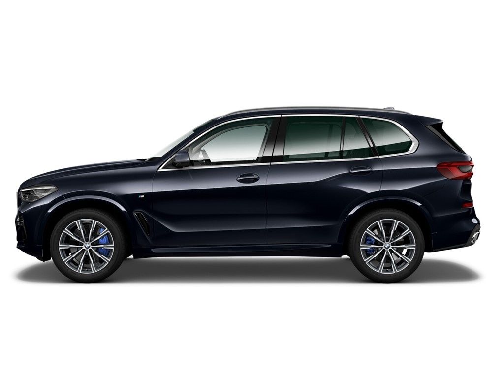 BMW X5 2023 г. Чёрный, пробег 51500 км