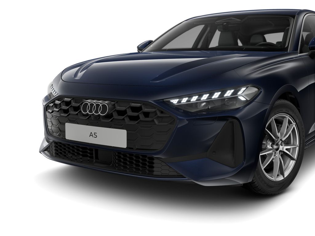 Audi A5 2026 г. Синий, пробег 27611 км