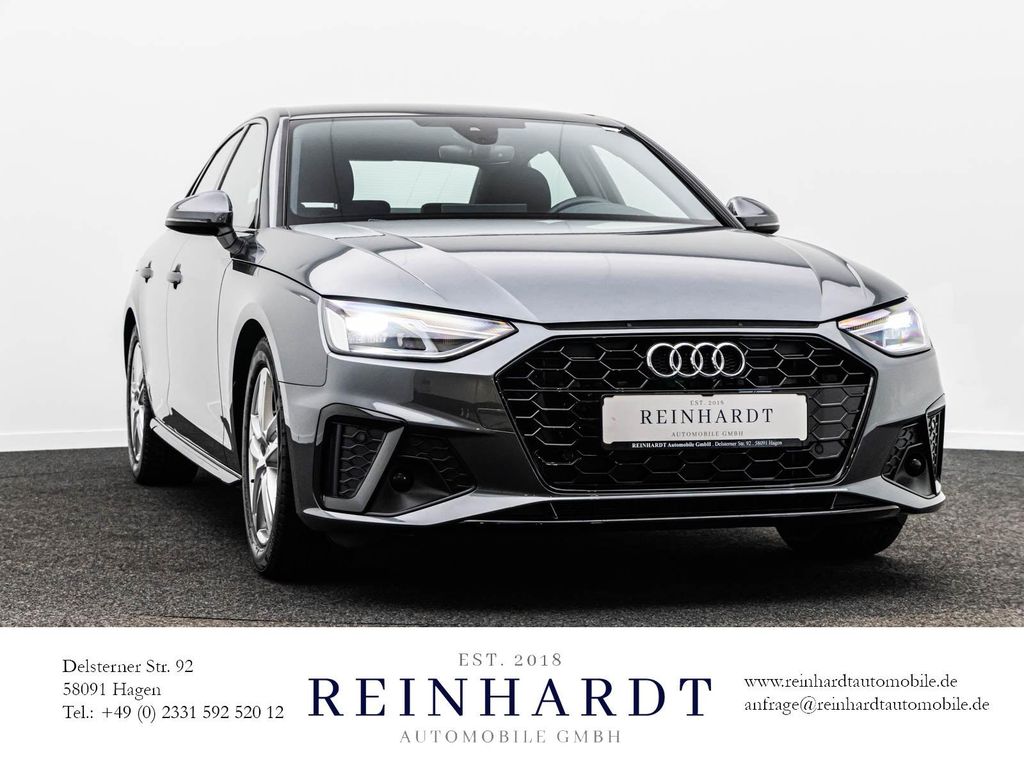 Audi A4 2023 г. Серый, пробег 37538 км