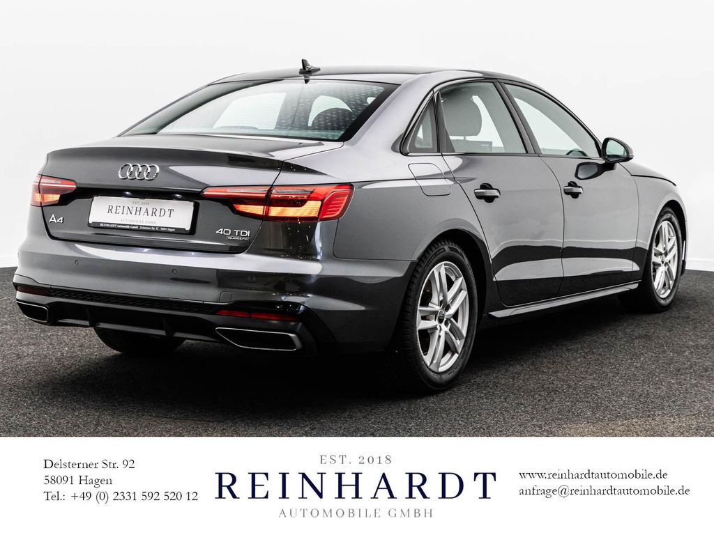 Audi A4 2023 г. Серый, пробег 37538 км