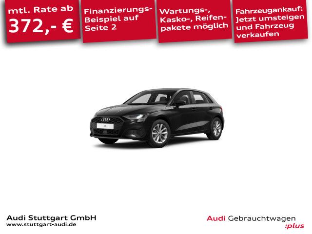 Audi A3 2023 г. Чёрный, пробег 36916 км
