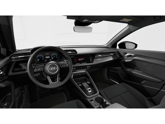 Audi A3 2023 г. Чёрный, пробег 36916 км