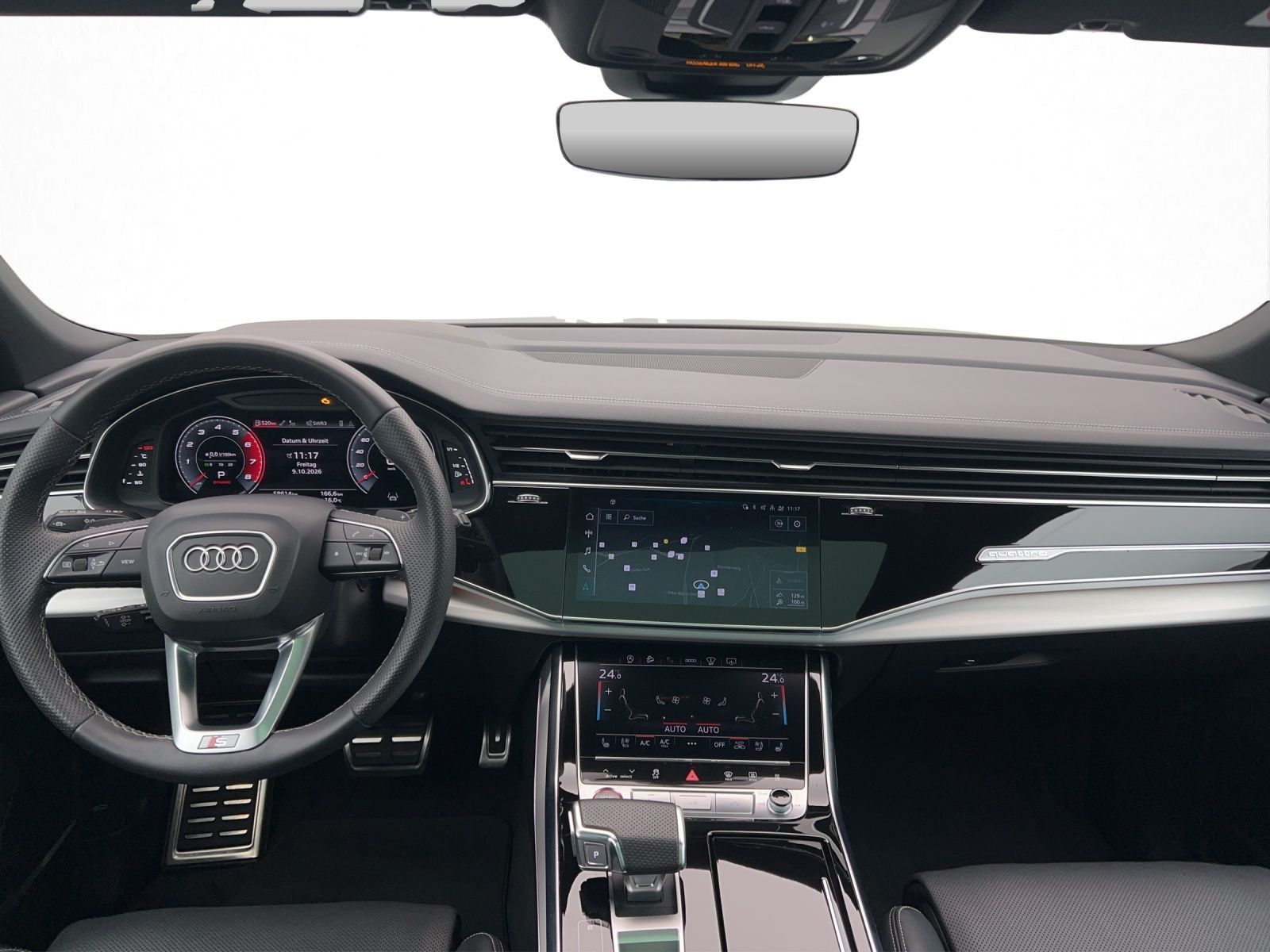 Audi SQ8 2023 г. Чёрный, пробег 58705 км