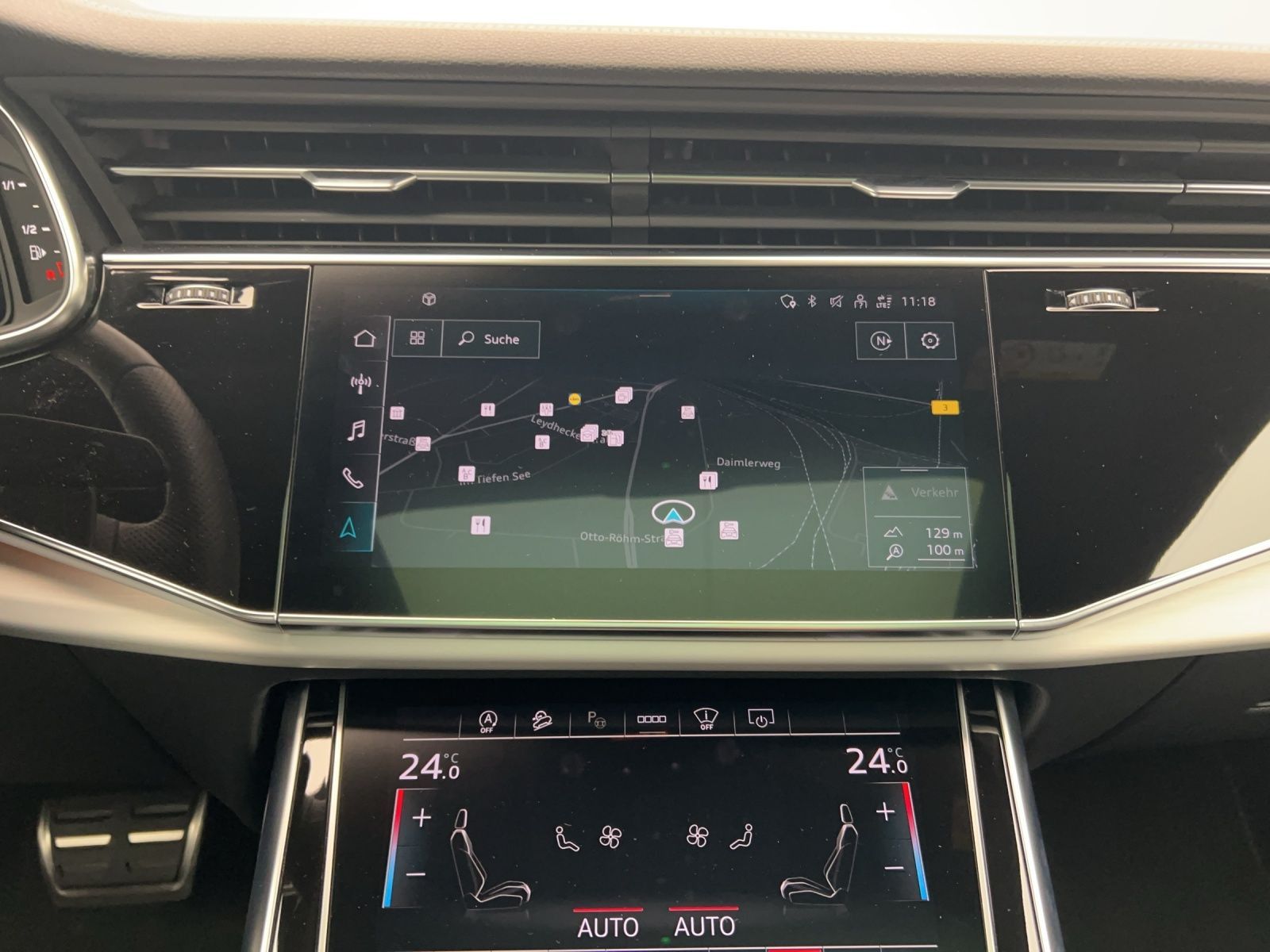 Audi SQ8 2023 г. Чёрный, пробег 58705 км