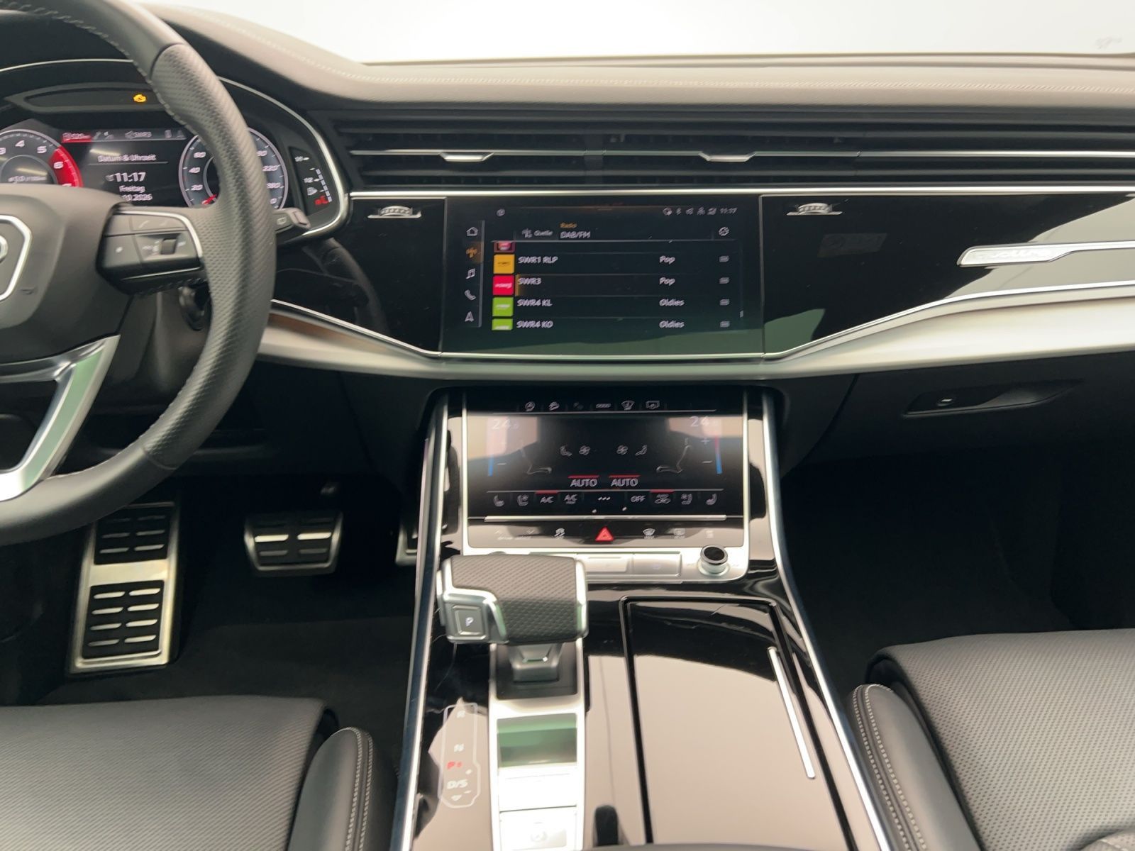Audi SQ8 2023 г. Чёрный, пробег 58705 км