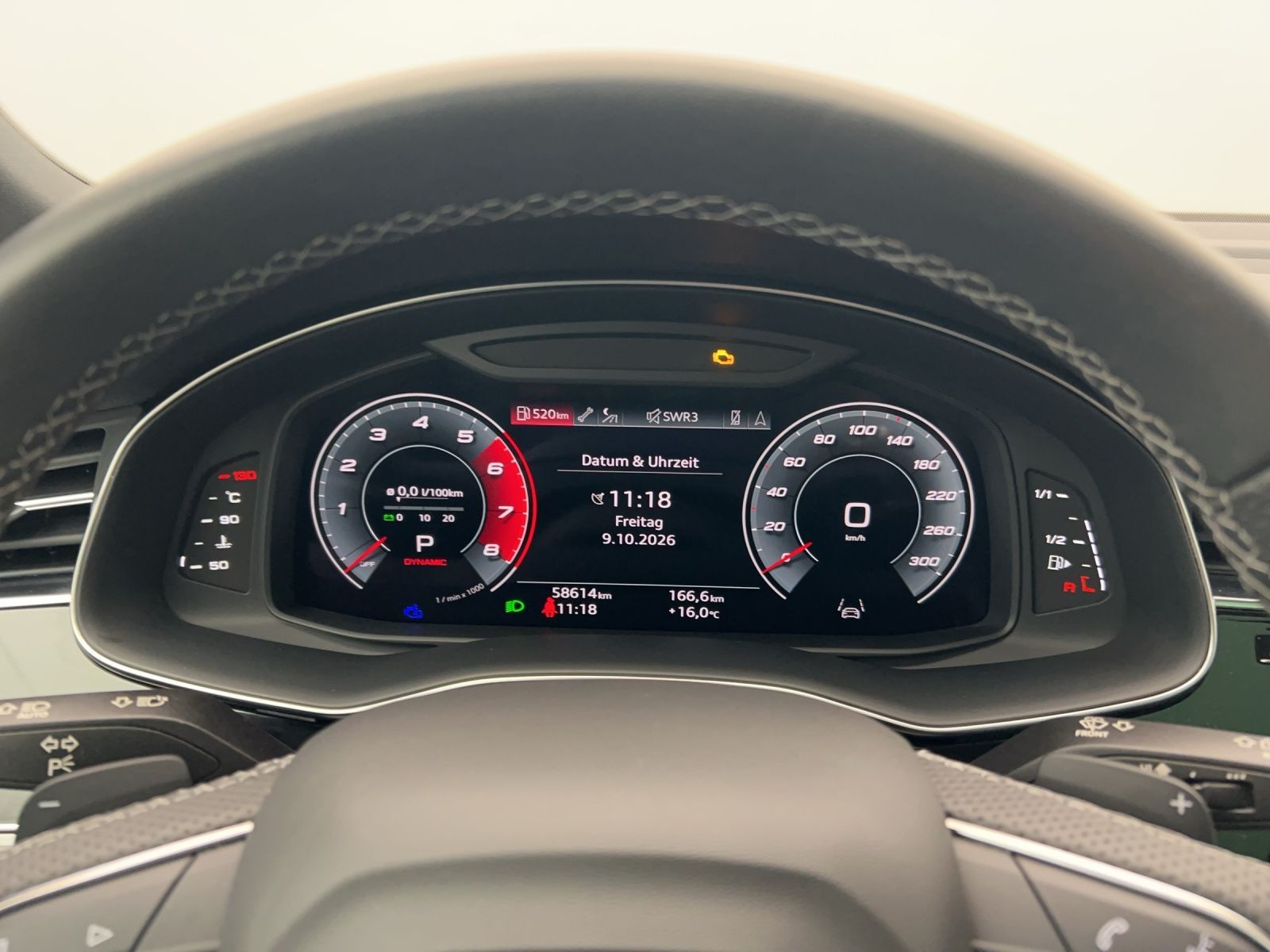 Audi SQ8 2023 г. Чёрный, пробег 58705 км