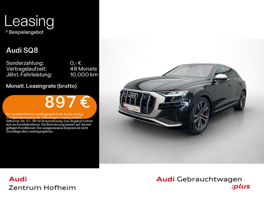 Audi SQ8 2023 г. Чёрный, пробег 58705 км
