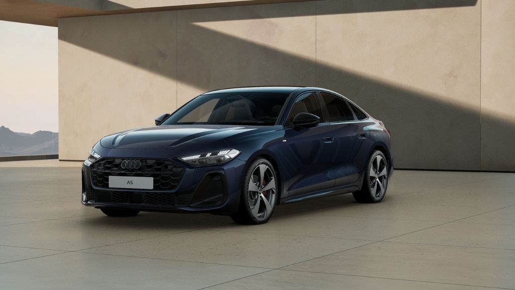 Audi A5 2026 г. Синий, пробег 12140 км