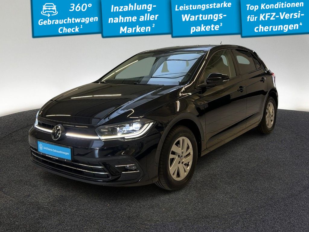 Volkswagen Polo 2022 г. Чёрный, пробег 27013 км