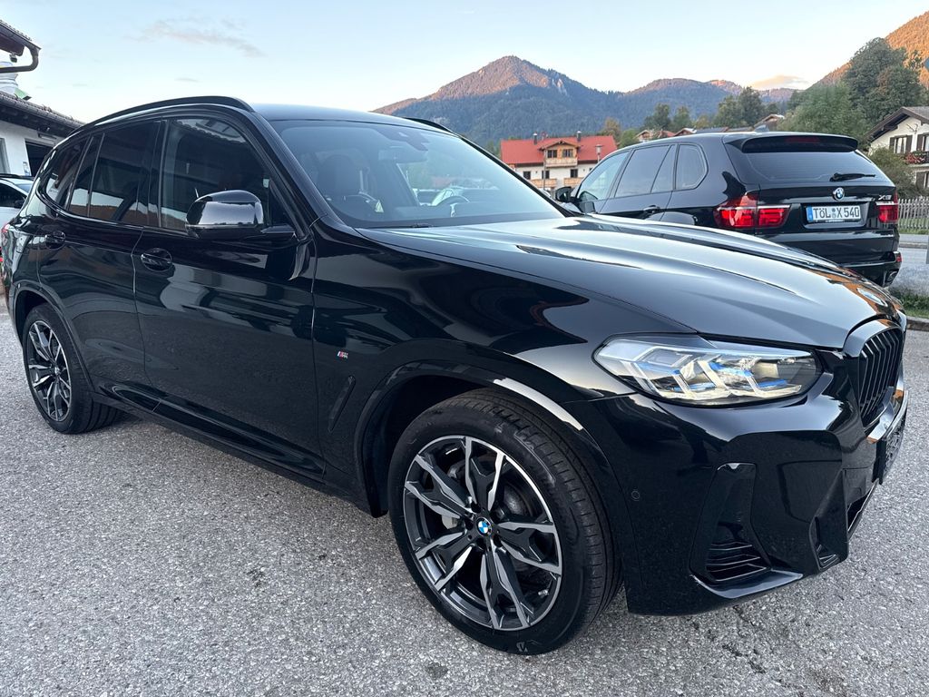 BMW X3 2023 г. Чёрный, пробег 49000 км
