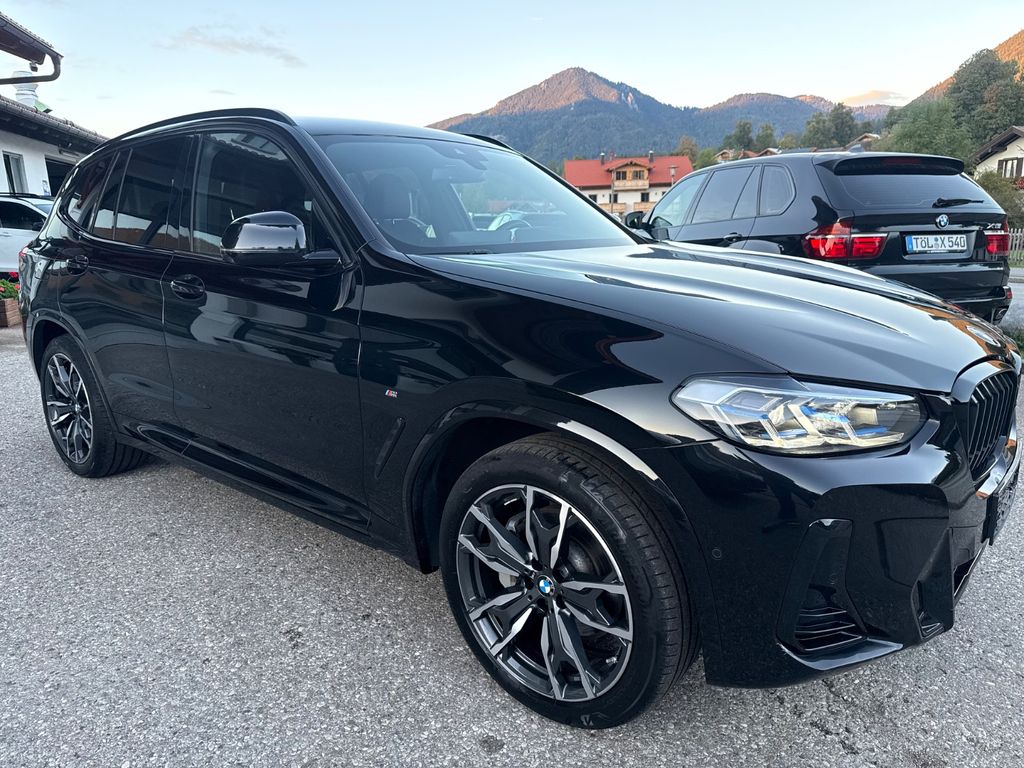BMW X3 2023 г. Чёрный, пробег 49000 км