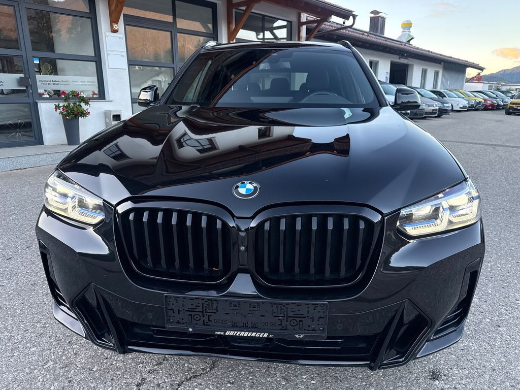 BMW X3 2023 г. Чёрный, пробег 49000 км