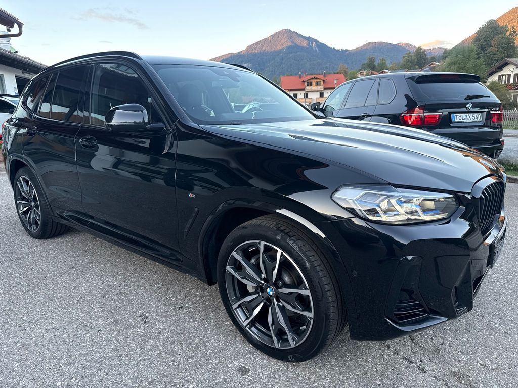 BMW X3 2023 г. Чёрный, пробег 49000 км