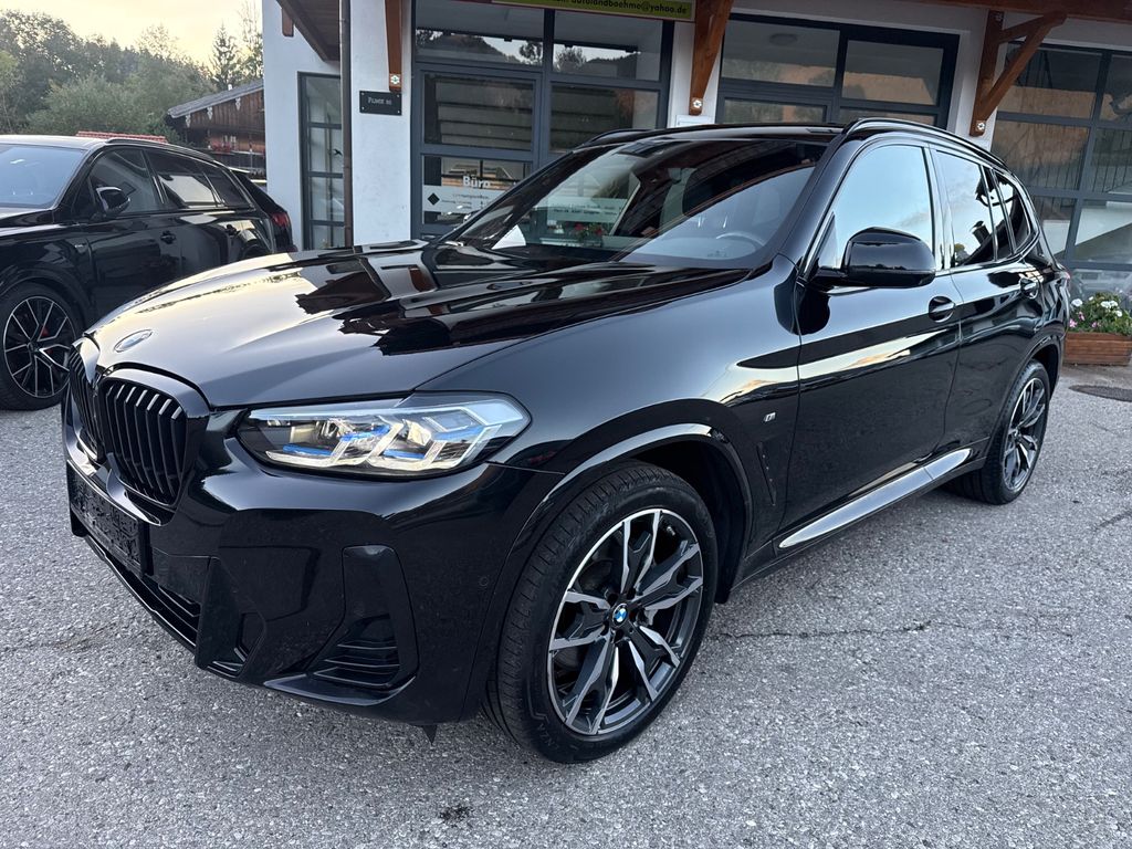 BMW X3 2023 г. Чёрный, пробег 49000 км