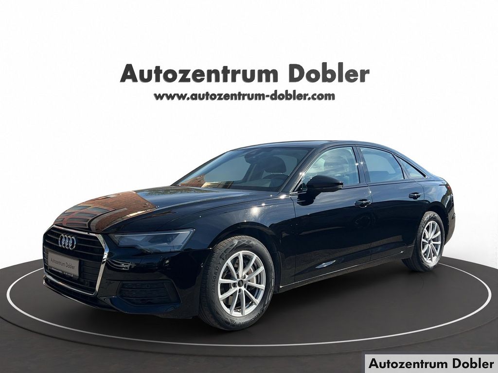 Audi A6 2023 г. Чёрный, пробег 47600 км