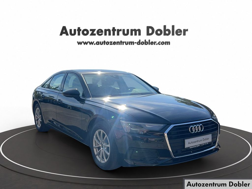 Audi A6 2023 г. Чёрный, пробег 47600 км