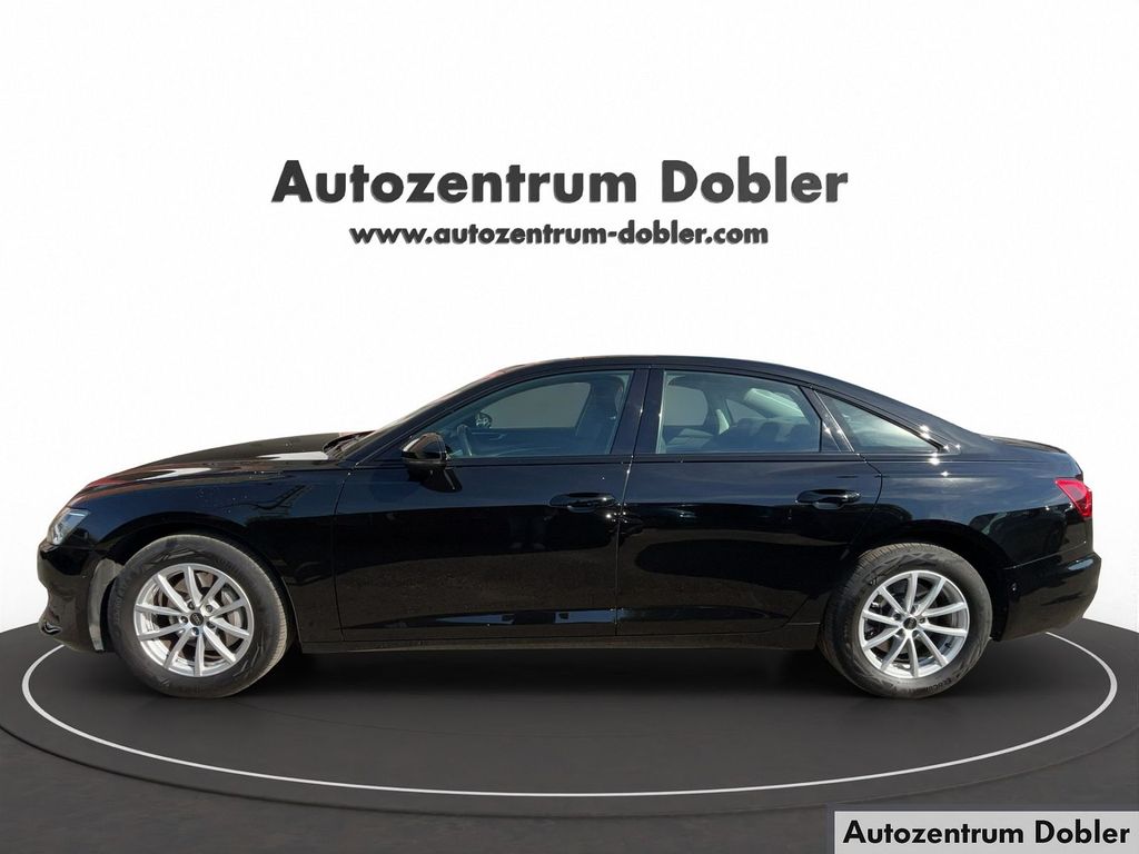 Audi A6 2023 г. Чёрный, пробег 47600 км
