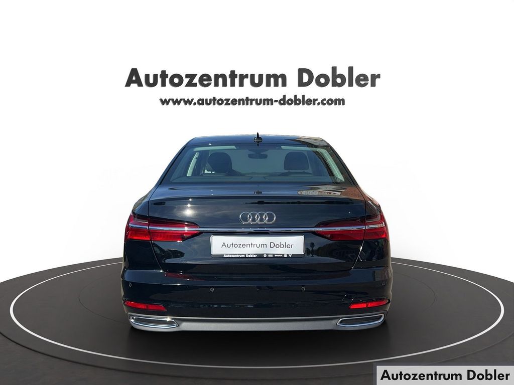 Audi A6 2023 г. Чёрный, пробег 47600 км