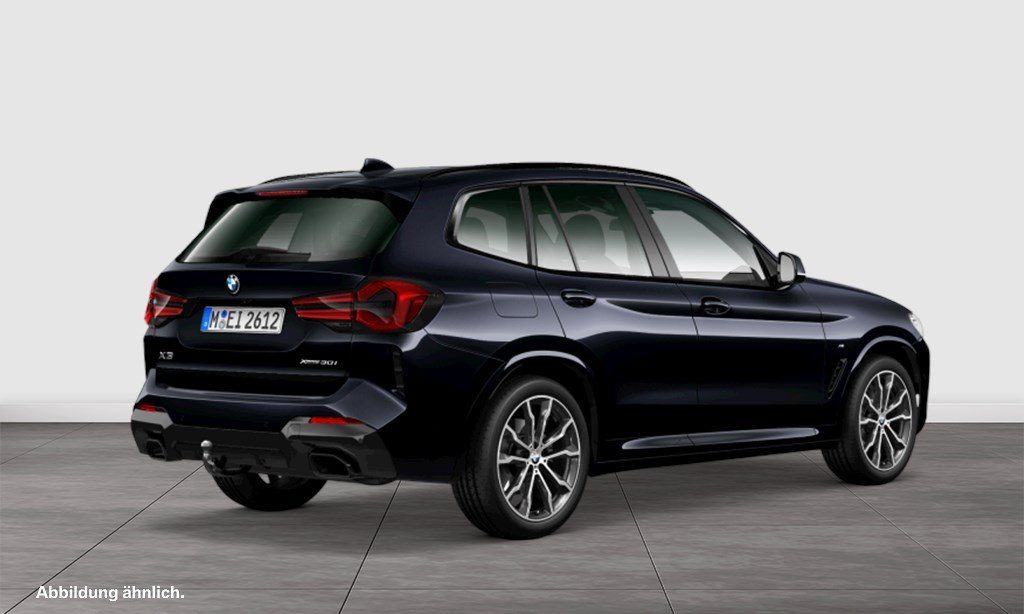 BMW X3 2023 г. Чёрный, пробег 48523 км