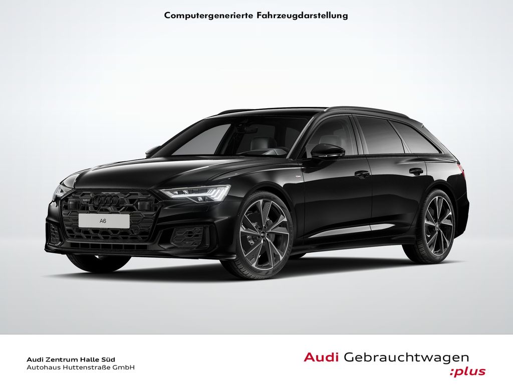 Audi A6 2025 г. Чёрный, пробег 22600 км