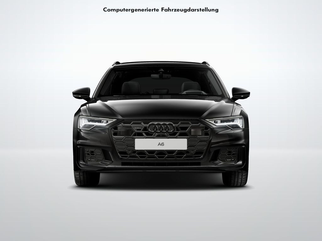 Audi A6 2025 г. Чёрный, пробег 22600 км