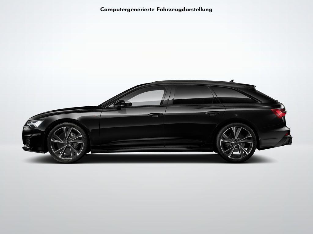 Audi A6 2025 г. Чёрный, пробег 22600 км