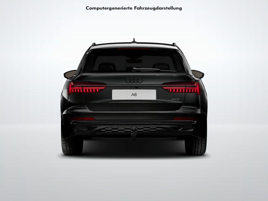 Audi A6 2025 г. Чёрный, пробег 22600 км