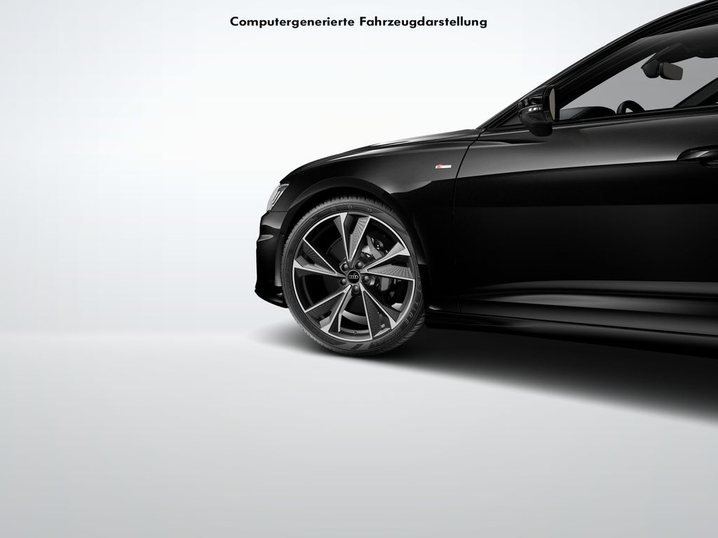 Audi A6 2025 г. Чёрный, пробег 22600 км