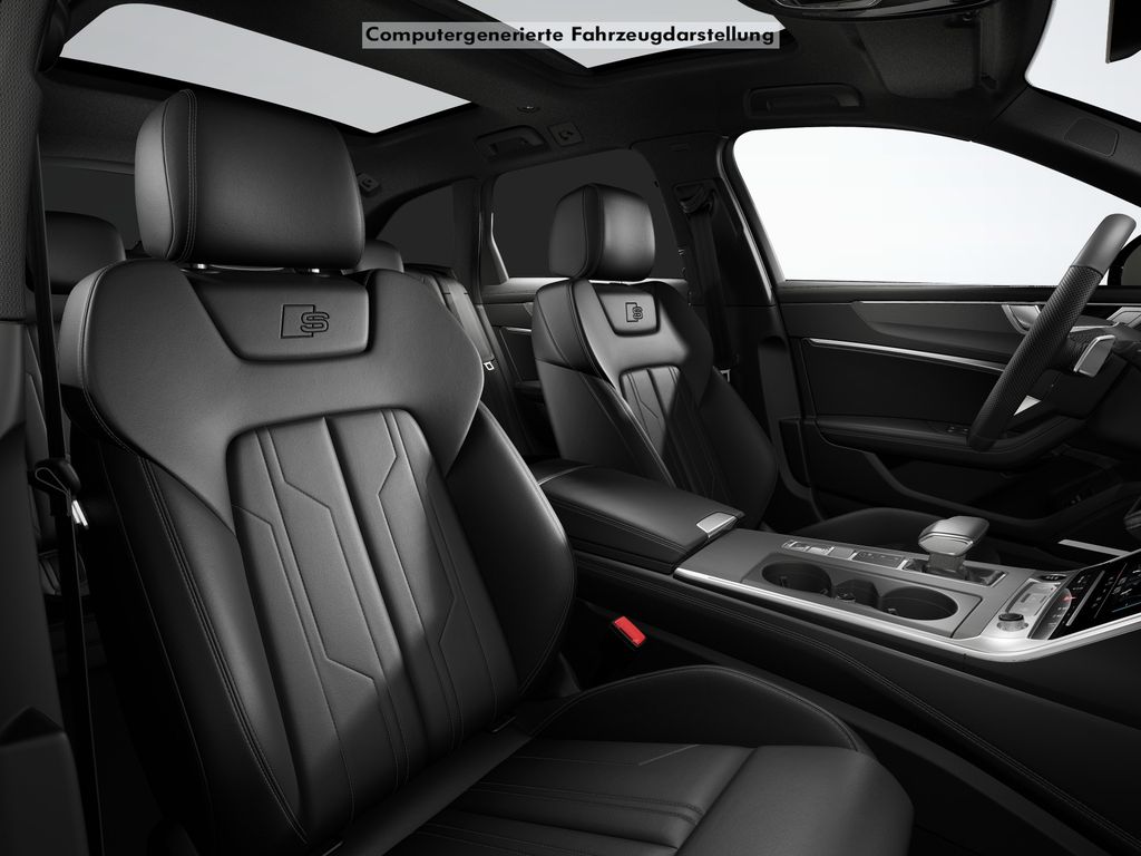 Audi A6 2025 г. Чёрный, пробег 22600 км
