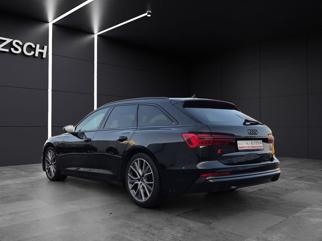 Audi S6 2024 г. Чёрный, пробег 26000 км